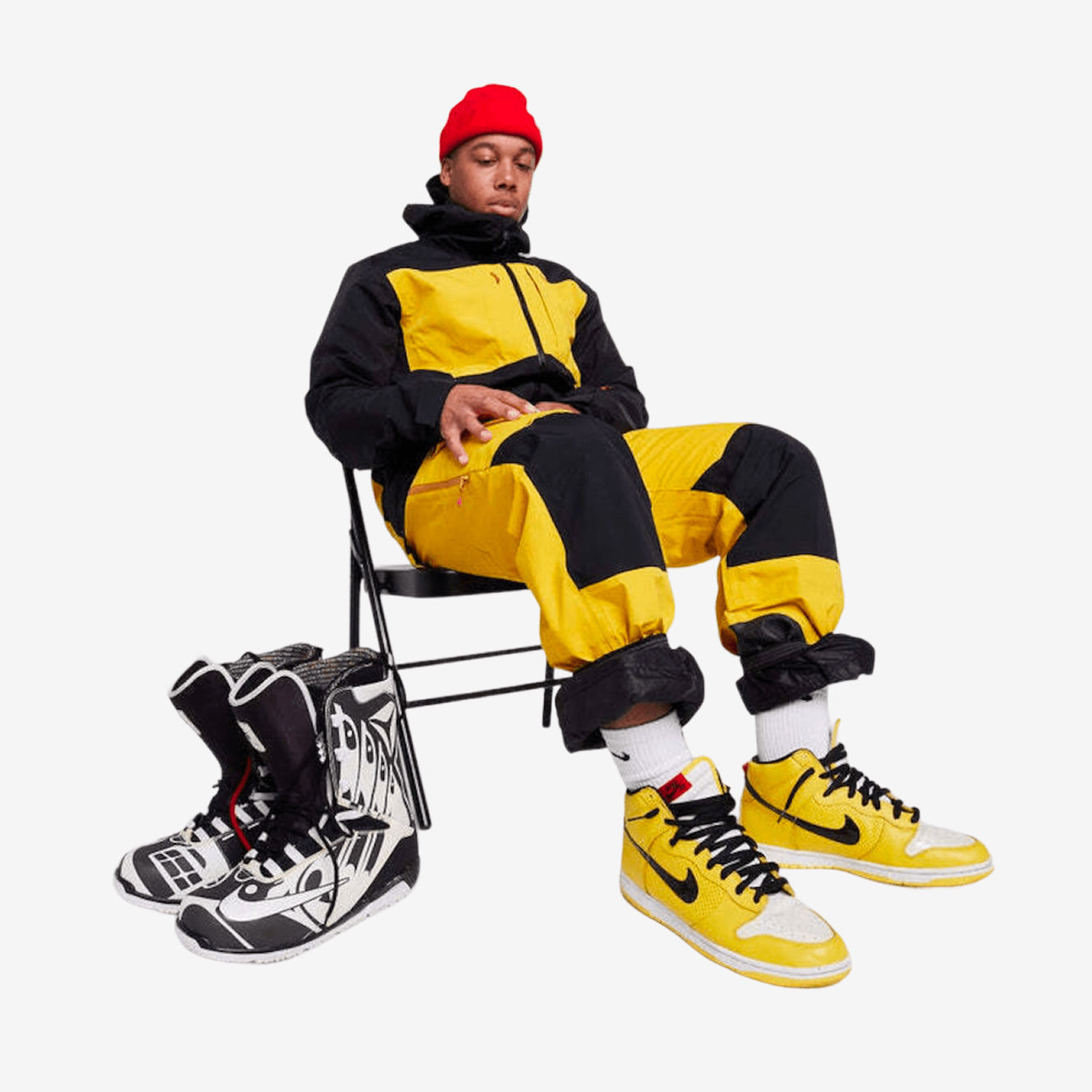 DSC x Trew snow bib